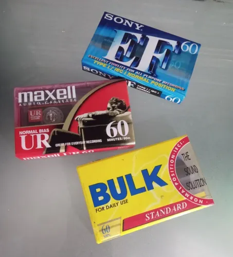 Fita K7 Cassete Virgem (LACRADAS)