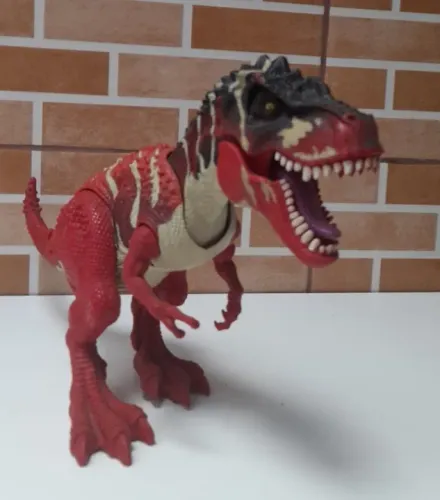 dinossauro chap mei read devil t- rex articulável-conservado