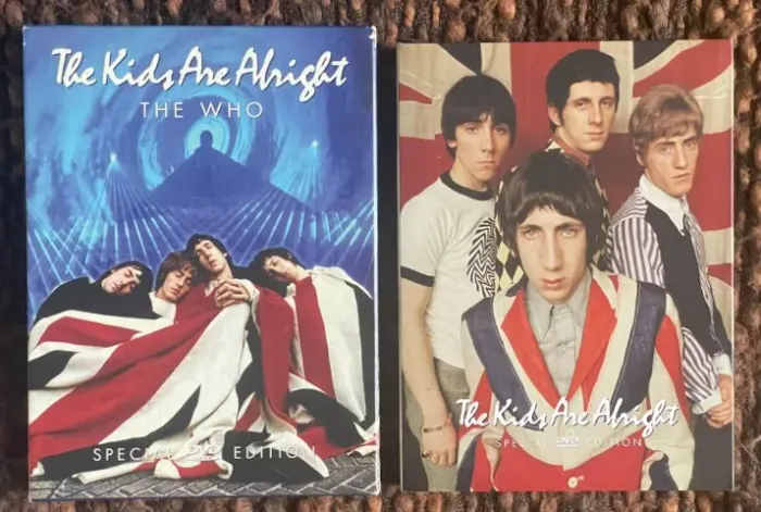 DVD DUPLO IMPORTADO THE WHO THE KIDS ARE ALRIGHT CAPA DUPLA EXCELENTE ESTADO CONSERVAÇÃO