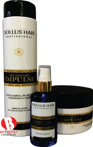 Kit Capilar Dollus Hair Impulse - Tratamento Argan