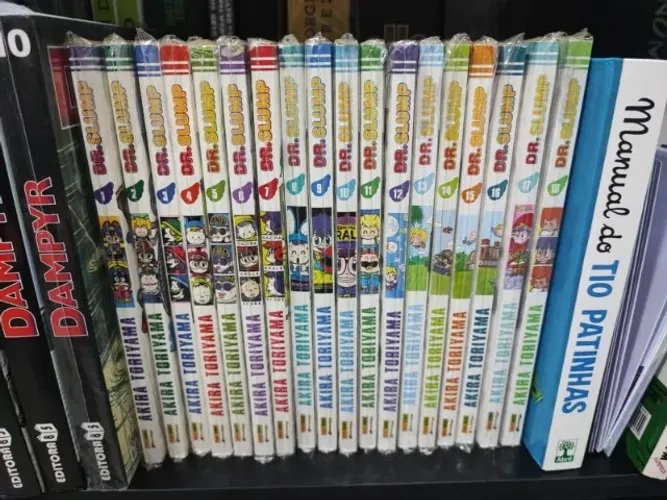 Mangá Dr. Slump completo - 18 volumes