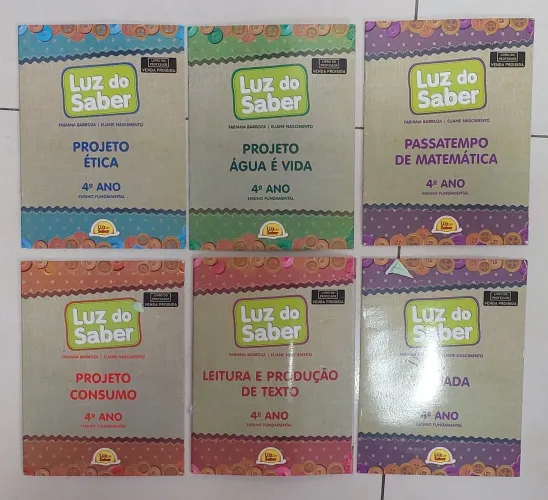Livros do 4º Ano para Professores - Luz do Saber