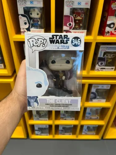 Funko Pop! Star Wars: The Mandalorian | The Client #346 Novo! Lacrado!