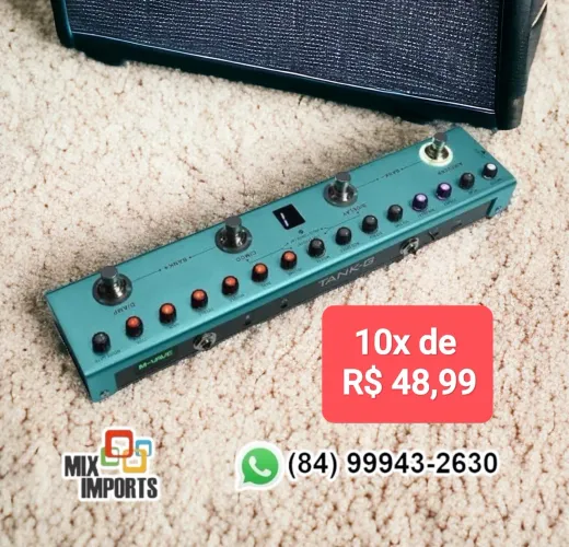 Pedaleira Tank G Pedal de Guitarra (novo)