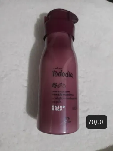 Creme para o Corpo Tododia Roma e Flor de Amora - Natura