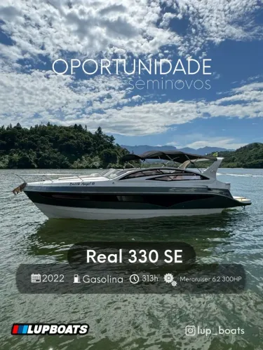LANCHA REAL 330 SE - 2022 (FOCKER, NX BOATS, VENTURA, CORAL)