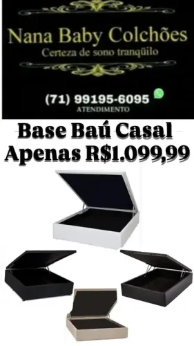 Base Baú Casal - Apenas R$1.099,99
