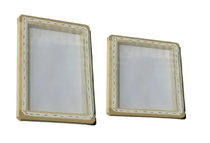 2 Telas 15x15cm Int. Tecido Esticado 44 Fios para Fazer Papel Reciclado