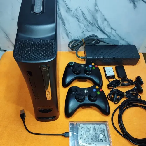 Xbox 360 Edição Elite | com Jogos impecável - colecionável 