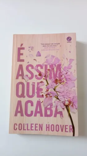 É assim que acaba - colleen hoover
