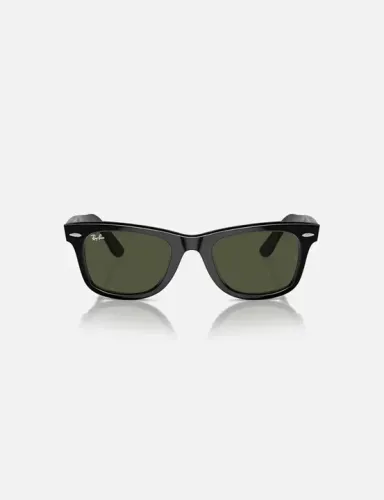 Óculos Ray Ban Wayfarer 2140 50 22 lentes verdes