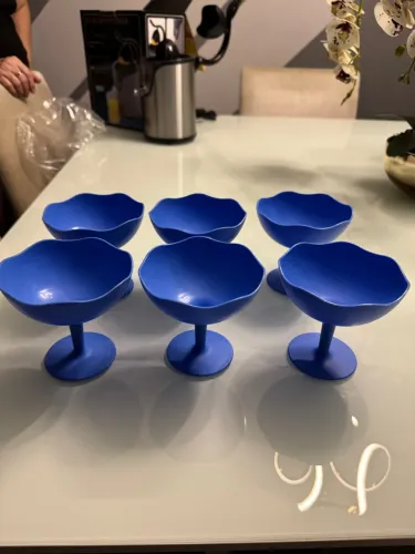 Conjunto de taças  para sobremesa 