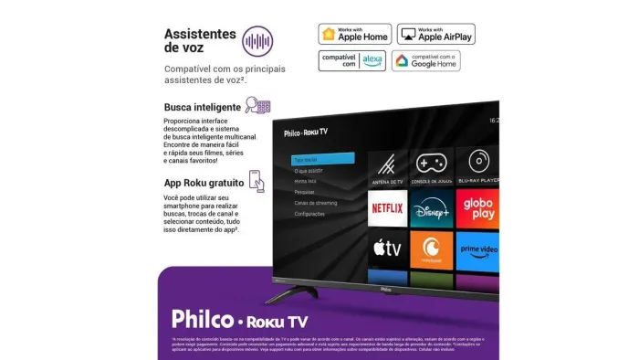 SmartTV Philco 32" - Nova Lacrada