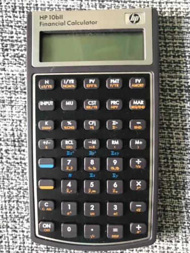 HP10bII Calculadora financeira