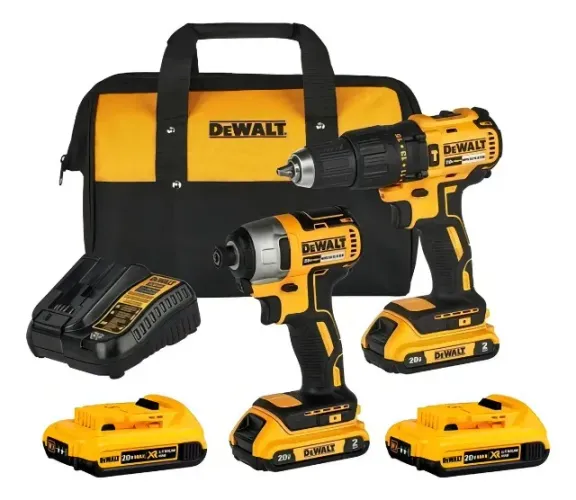 COMBO PARAFUSADEIRA E CHAVE DE IMPACTO 20V Dck222d2t DEWALT