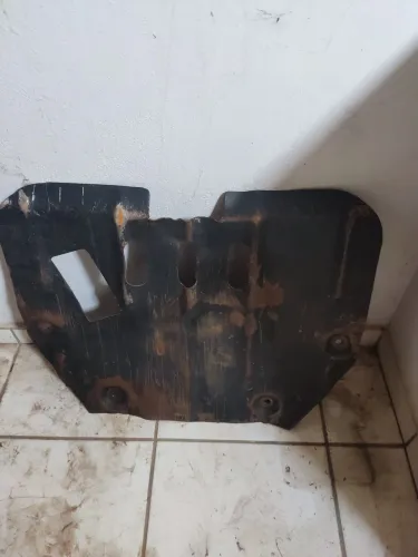 Protetor de Cárter Peito de aço Carro Fox Vw Volkswagen