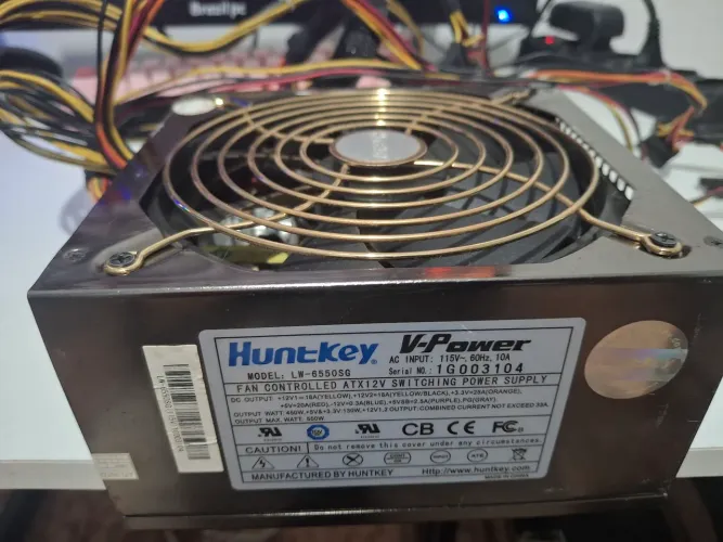 Fonte Huntkey V-Power LW-6550SG