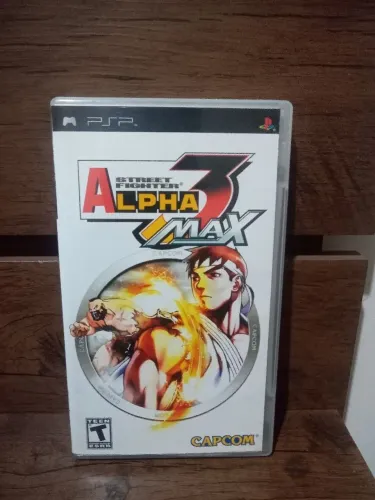 Jogo Strett Fighter Alpha 3 Psp