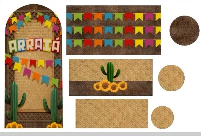Pegue monte & decoração  para festa junina em vila velha 