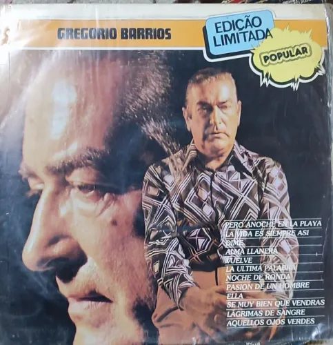 LP Gregório Barrios - edição limitada