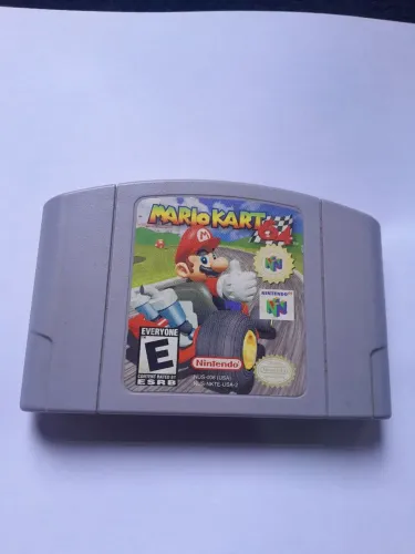 fita original Mario kart nitendo 64