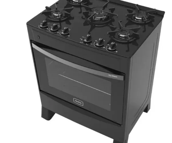 Fogão de 5 Bocas Automático com Forno de 94 Litros Realce (ENTREGAS EM ATÉ 24h)