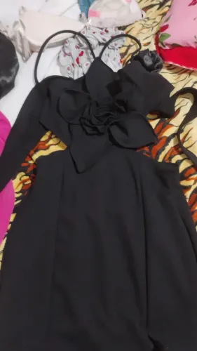 Vestido preto,só usado uma vez.