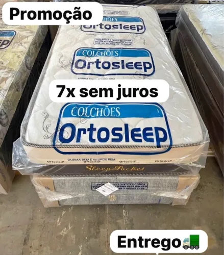 Cama box colchão e base solteiro 