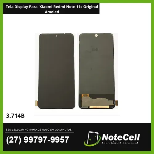 Tela Display P/ Xiaomi Redmi Note 11s Original Amoled- Instalação Expressa Em 30 Minutos!