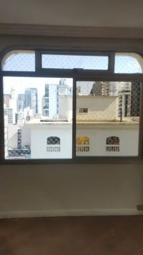 Rede de proteção para janelas