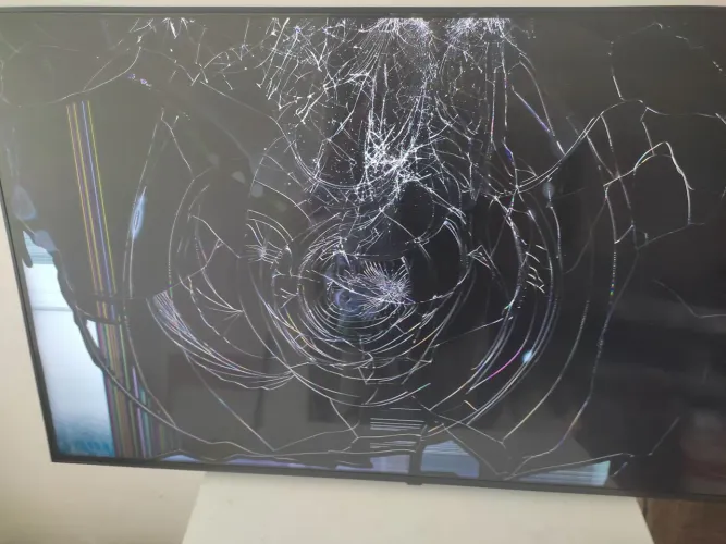 Tv LG nanocell 50 tela quebrada 4k