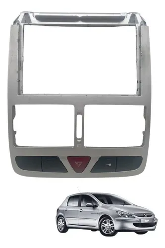 Moldura Painel Central Peugeot 307 2.0 2010 2011 2012 2013