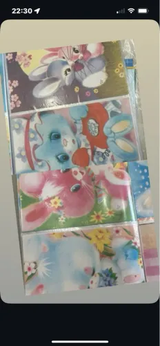 Kit papéis de carta antigos