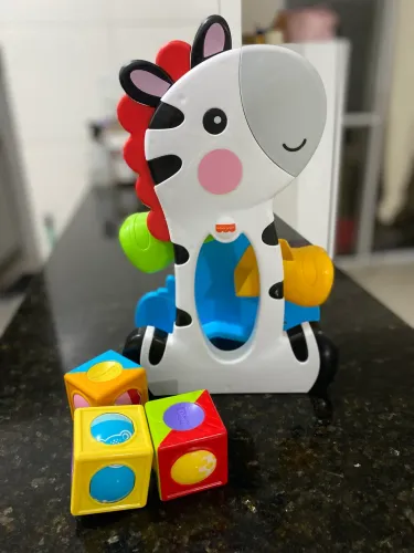 Zebra blocos fisher price