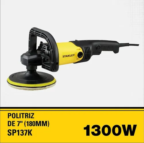 Politriz de 7'' 1300W Stanley SP137K