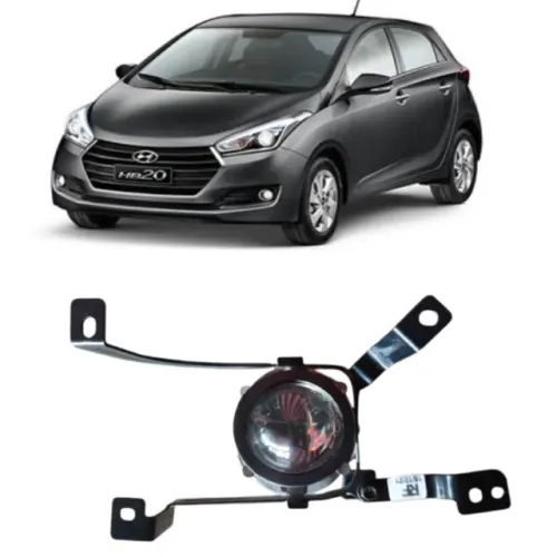 Farol Milha HB20 2012 2013 2014 a 2017 2018 2019 Esquerdo