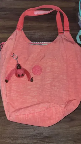 Bolsa Kipling Original - Cor Coral