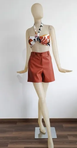 Conjunto shorts e top courino Mikaela M