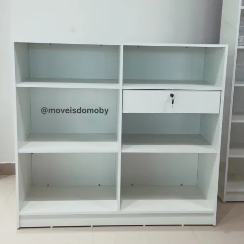 Balcão caixa com gaveta e chave em mdf 1.20m NOVO 