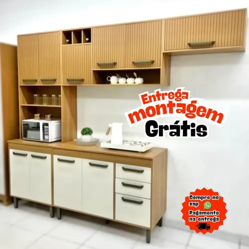 Armário de cozinha Com balcão
