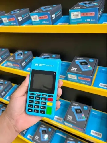 Maquineta de cartão do mercado pago