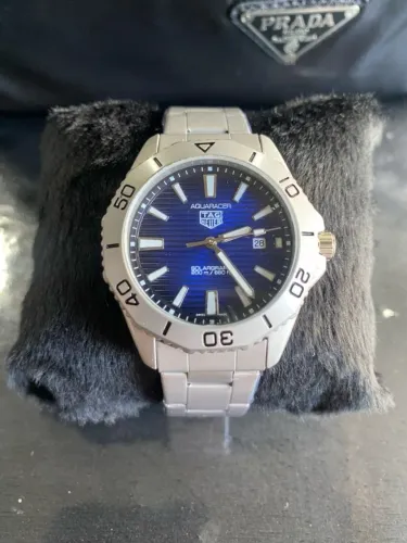 relógio tag heuer aquaracer azul