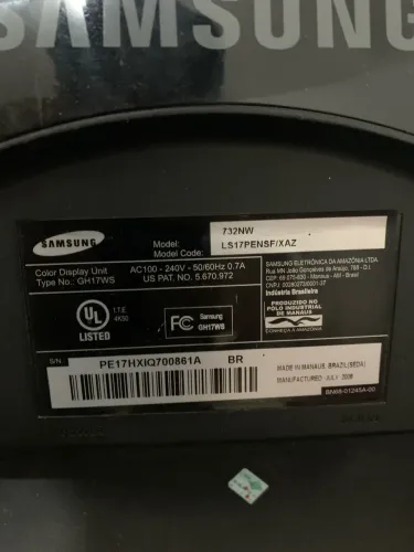 Monitor Samsung SyncMaster 732NW 17?