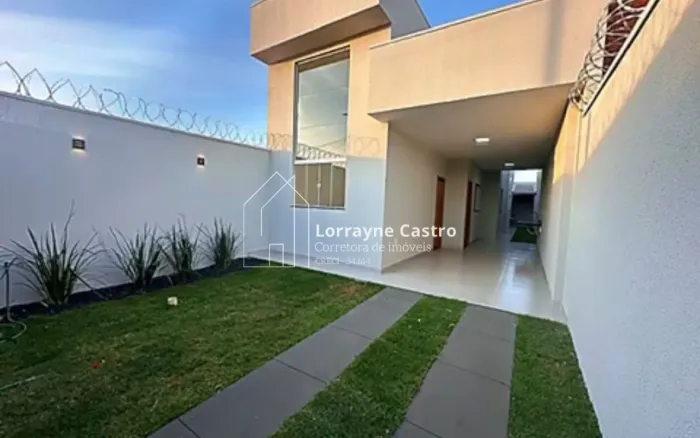 ENTRADA DE 15 MIL | CASA 3/4 COM SUÍTE E CLOSET | PÉ-DIREITO DUPLO + ÁREA GOURMET | VIDA N