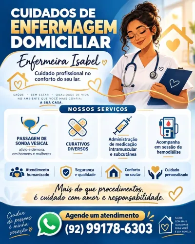 Enfermeira à domicílio