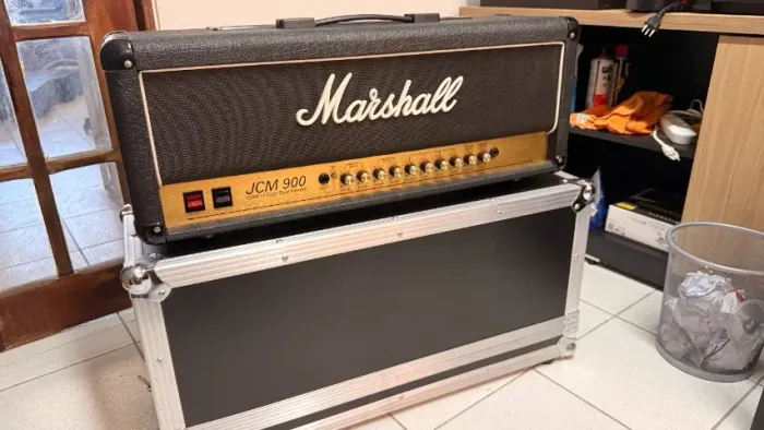 Cabeçote Marshall Jcm 900 Valvulado 100W (acompanha case)