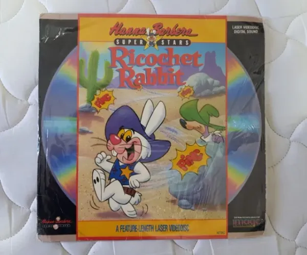 Laser Disc Hanna Barbera Super Stars Ricochet Rabbit