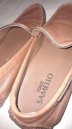 Sapato Mocassim Samello
