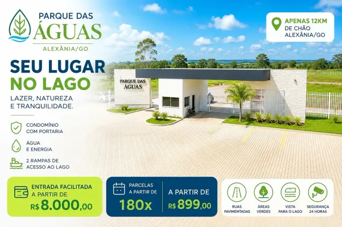 . Corumbá 4, Lotes no Corumba 4, 1.000m2, Aproveite Valores de Lançamento! _