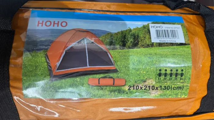 Barraca de camping pescaria